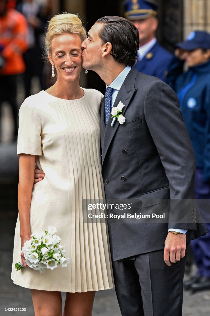 Wedding Of Princess Maria Laura Of Belgium And William Isvy In Brussels