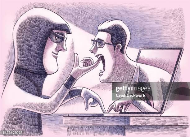 587 Computer Addiction Cartoon Stock Photos, High-Res Pictures, and ...