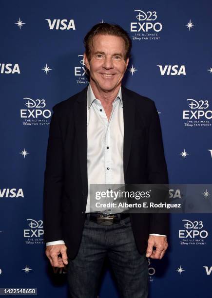 Dennis Quaid attends D23 Expo 2022 at Anaheim Convention Center in Anaheim, California on September 09, 2022.