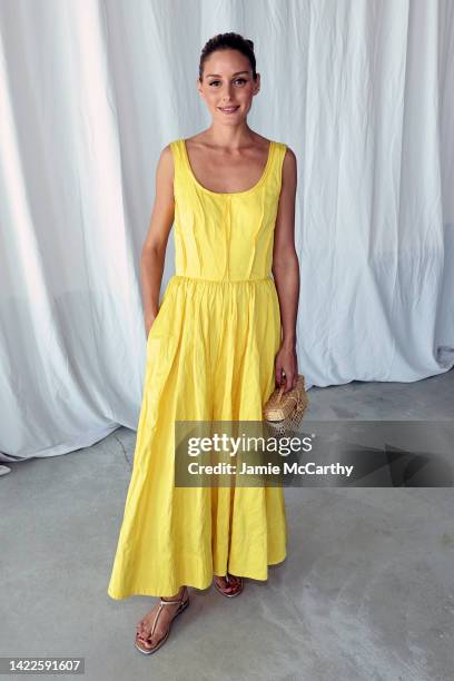 Olivia Palermo attends the Jason Wu fashion show during September 2022 New York Fashion Week: The Shows at Pier 17 on September 10, 2022 in New York...