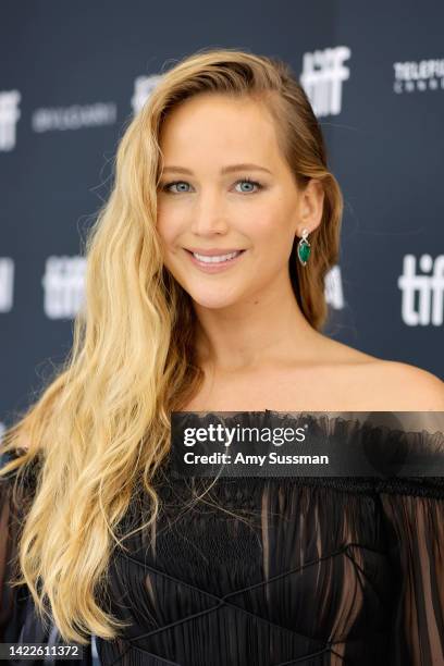 Jennifer Lawrence attends the "Causeway" Premiere during the 2022 Toronto International Film Festival at Royal Alexandra Theatre on September 10,...