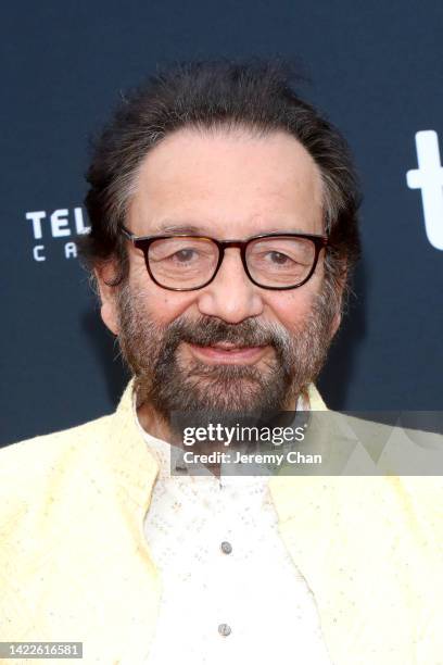 Shekhar Kapur attends the "What's Love Got To Do With It?" Premiere during the 2022 Toronto International Film Festival at Roy Thomson Hall on...