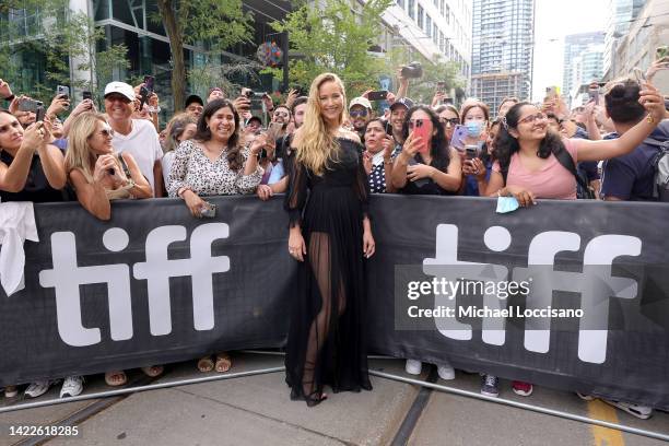 Jennifer Lawrence attends the "Causeway" Premiere during the 2022 Toronto International Film Festival at Royal Alexandra Theatre on September 10,...