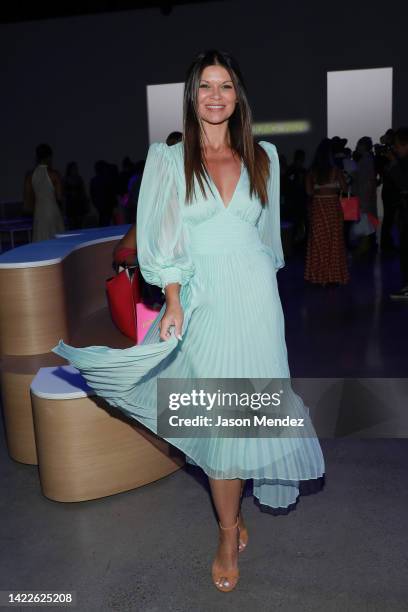 Danielle Vasinova attends the Son Jung Wan fashion show during September 2022 New York Fashion Week: The Shows at Gallery at Spring Studios on...