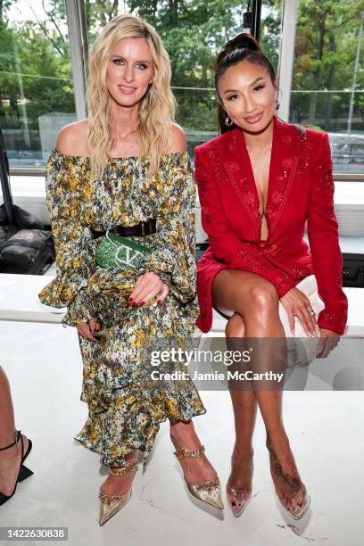 Nicky Hilton and Jeannie Mai-Jenkins attend the Prabal Gurung fashion show during September 2022 New York Fashion Week: The Shows on September 10,...