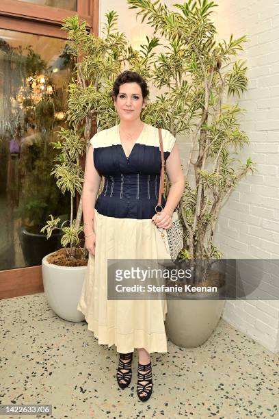 Melanie Lynskey attends the Glamour x Tory Burch Luncheon Celebrating the Emmys at Holloway House on September 10, 2022 in West Hollywood, California.