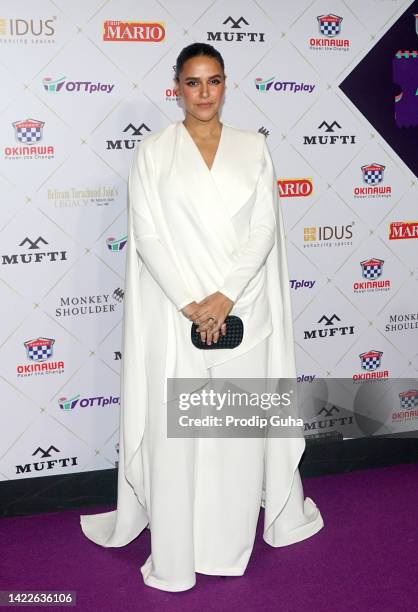 Neha Dhupia attends the OTTplay award and Conclave on September 10, 2022 in Mumbai, India