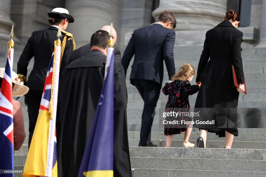 New Zealand Holds Proclamation Of Accession Ceremony To Acknowledge King Charles III
