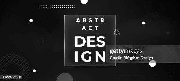 textured background in black tones with geometric circle shape elements design. abstract modern painting - slate background stock illustrations