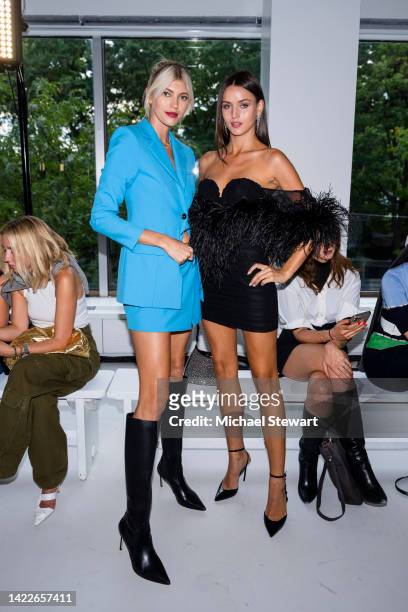 Devon Windsor attends the Prabal Gurung fashion show during September 2022 New York Fashion Week: The Shows at United Nations Plaza on September 10,...