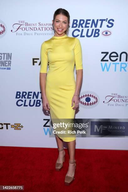 Stassi Schroeder attends Summer Spectacular Benefiting the Brent Shapiro Foundation on September 10, 2022 in Beverly Hills, California.