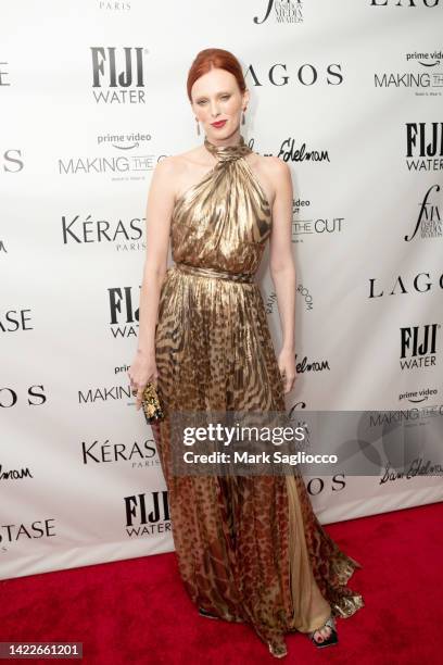 Karen Elson attends The Daily Front Row's 9th Annual Fashion Media Awards at The Rainbow Room on September 10, 2022 in New York City.