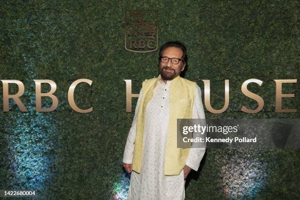 Shekhar Kapur attends RBC Hosted "What's Love Got To Do With It" Cocktail Party At RBC House Toronto International Film Festival 2022 on September...