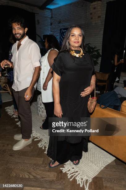 Shabana Azmi attends RBC Hosted "What's Love Got To Do With It" Cocktail Party At RBC House Toronto International Film Festival 2022 on September 10,...