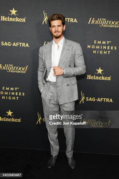 Andrew Garfield attends The Hollywood Reporter Emmy Party on September 10, 2022 in Los Angeles, California.