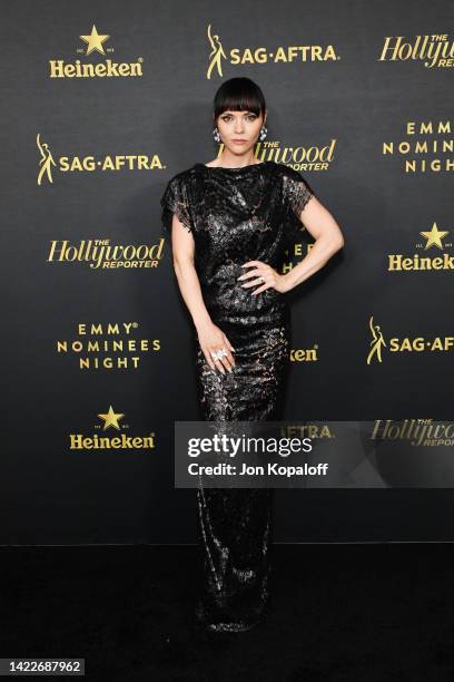 Christina Ricci attends The Hollywood Reporter Emmy Party on September 10, 2022 in Los Angeles, California.