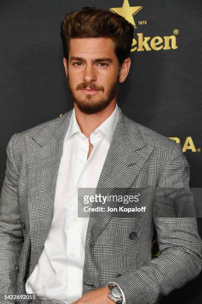 Andrew Garfield attends The Hollywood Reporter Emmy Party on... News Photo  - Getty Images