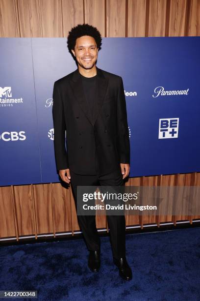 Trevor Noah attends the 2022 Paramount Emmy Party at Catch LA on September 10, 2022 in West Hollywood, California.