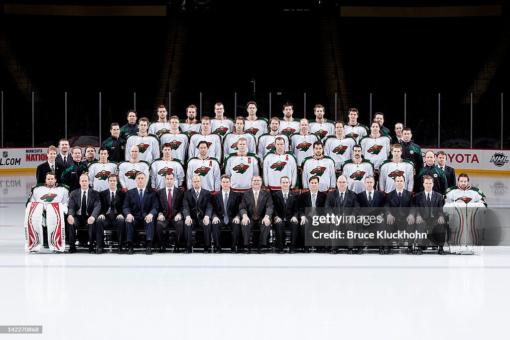 2012 NHL Team Photos -  Minnesota Wild