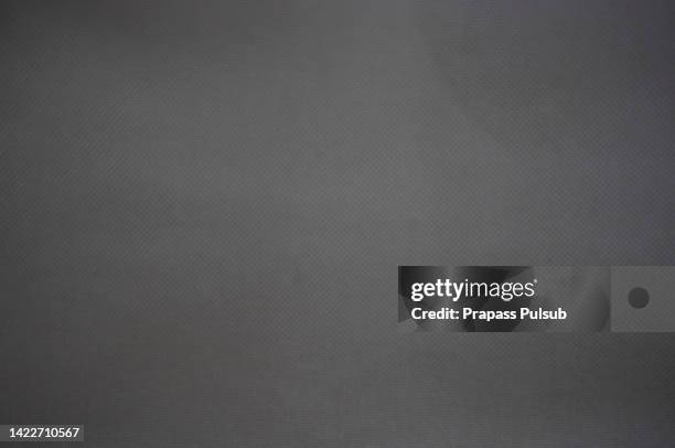 black fabric cloth polyester texture, textile background - gray shirt fotografías e imágenes de stock