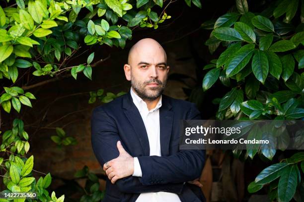 Roberto Saviano, Italian writer, Mantova, 10 September 2022.