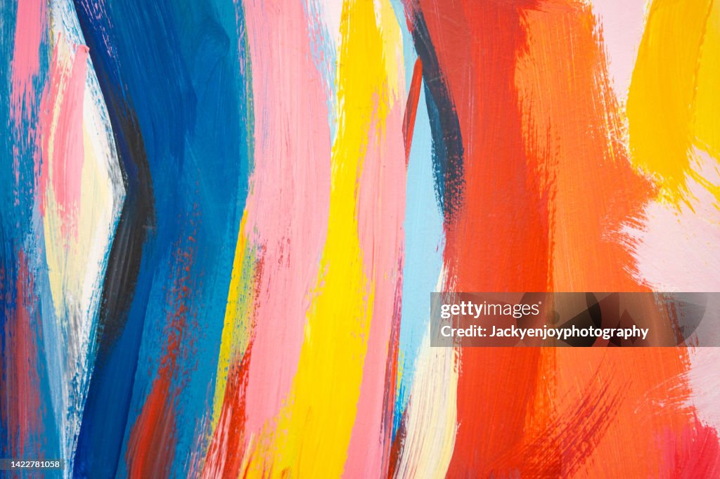 Acrylic painting background
