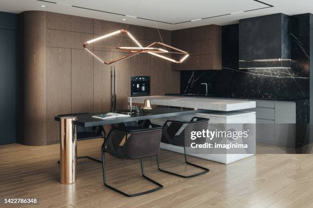 4,765 Metal Kitchen Design Stock Photos, High-Res Pictures, and Images ...