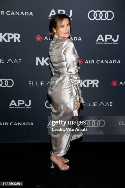 Nelly Furtado attends attends the 14th Annual Artists for Peace and Justice Fundraiser during Toronto International Film Festival on September 10,...