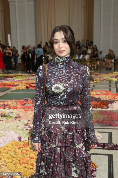 Cristin Milioti attends Ulla Johnson fashion show during September 2022 New York Fashion Week: The Shows on September 11, 2022 in New York City.