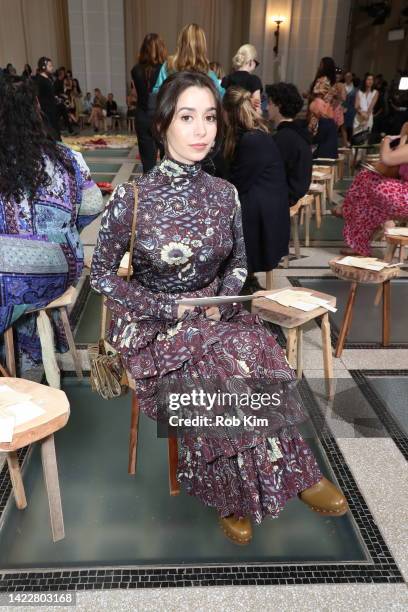 Cristin Milioti attends Ulla Johnson fashion show during September 2022 New York Fashion Week: The Shows on September 11, 2022 in New York City.