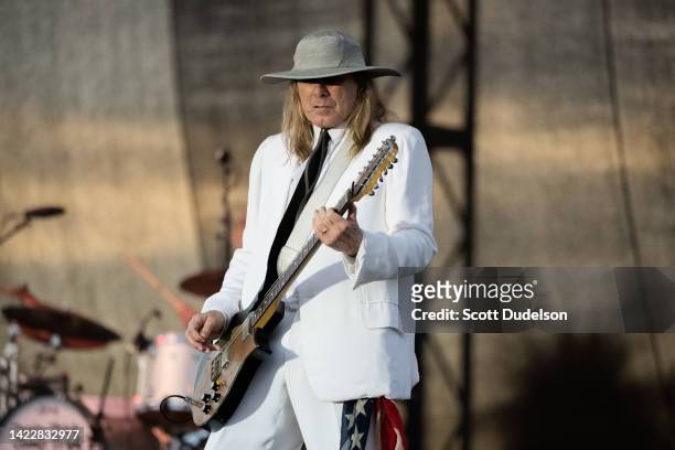 Rock and Roll Hall of fame member Robin Zander of the band Cheap Trick performs onstage at Ventura County Fairgrounds and Event Center on August 10,...