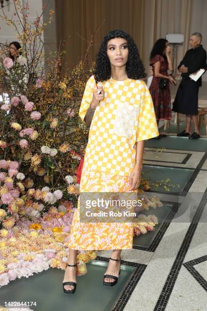 Sophia Roe attends Ulla Johnson fashion show during September 2022 New York Fashion Week: The Shows on September 11, 2022 in New York City.