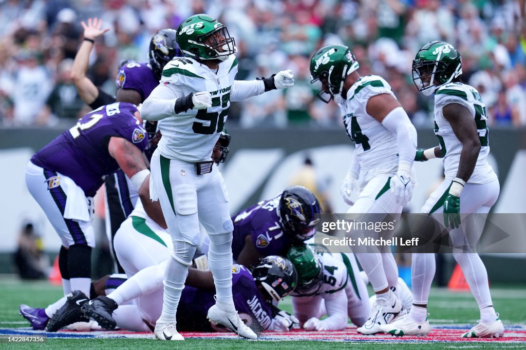 Baltimore Ravens v New York Jets