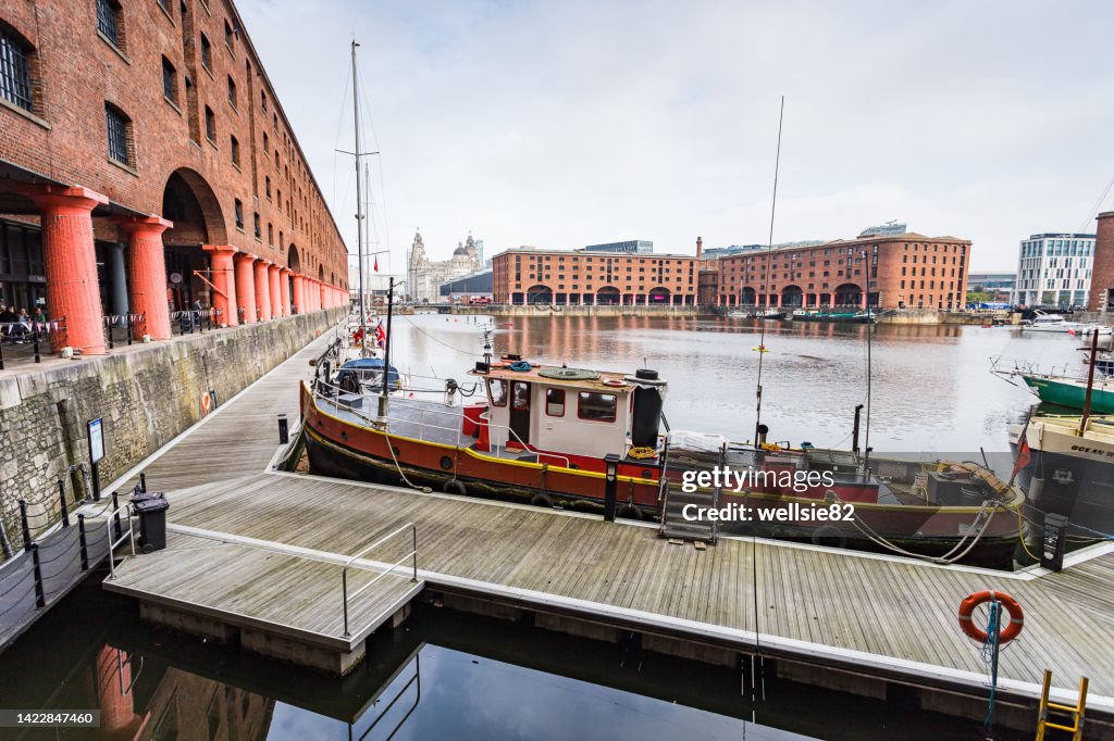 Boats around the Royal Albert Dock