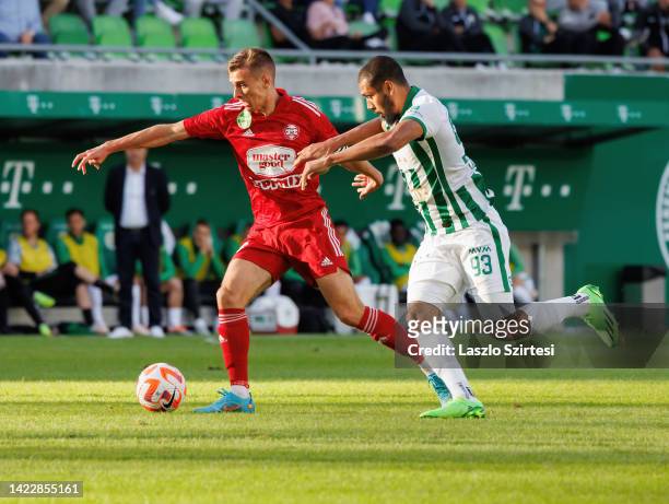 Amer Gojak of Ferencvarosi TC controls the ball during the Hungarian  News Photo - Getty Images