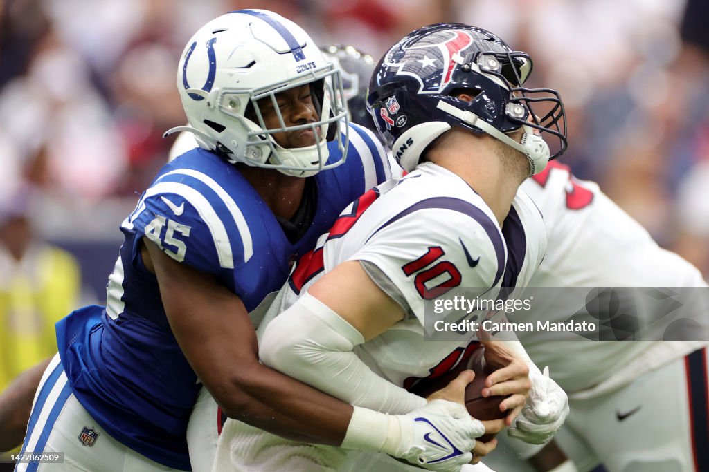 Indianapolis Colts v Houston Texans
