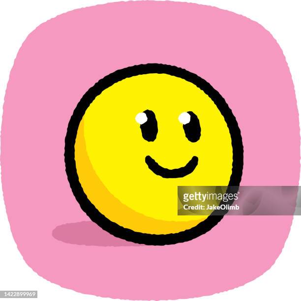 emoji smiley face doodle 7 - smiley face emoticon stock illustrations