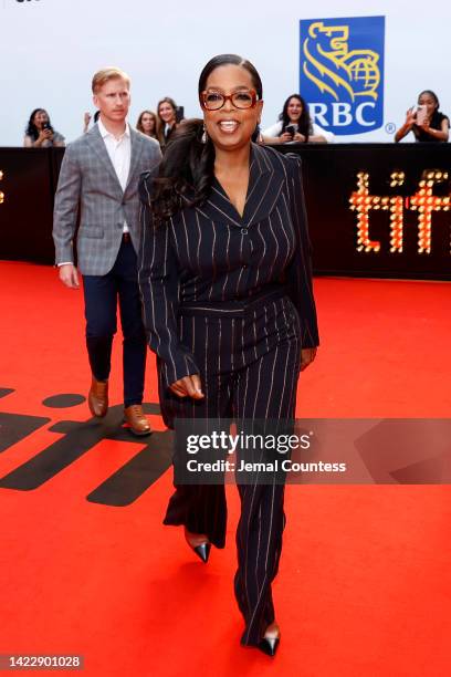Oprah Winfrey attends the "A Jazzman's Blues" Premiere during the 2022 Toronto International Film Festival at Roy Thomson Hall on September 11, 2022...