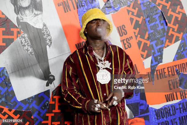 Kodak Black attends the Tommy Hilfiger fashion show during September 2022 New York Fashion Week: The Shows on September 11, 2022 in New York City.