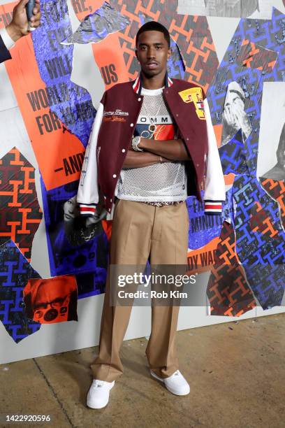 Christian Combs attends the Tommy Hilfiger fashion show during September 2022 New York Fashion Week: The Shows on September 11, 2022 in New York City.