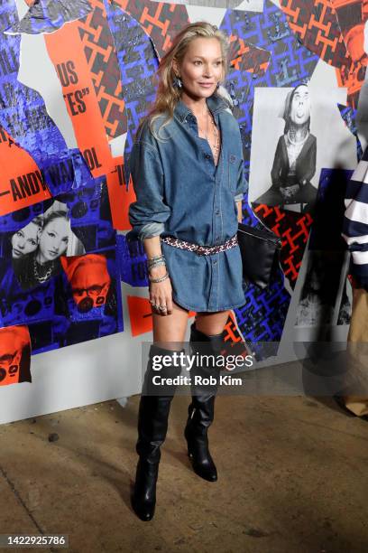 Kate Moss attends the Tommy Hilfiger fashion show during September 2022 New York Fashion Week: The Shows on September 11, 2022 in New York City.