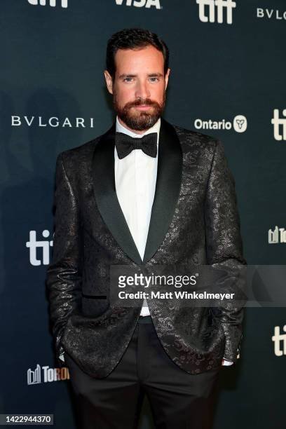 Charlie Carrick attends the "Alice, Darling" Premiere during the 2022 Toronto International Film Festival at Princess of Wales Theatre on September...