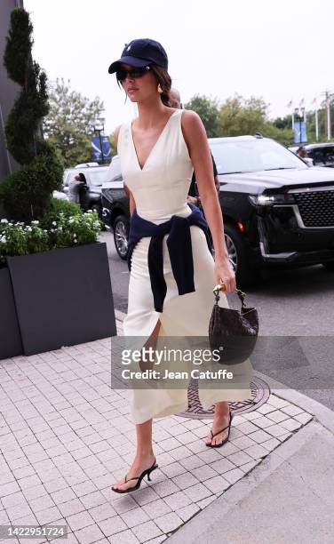 Kendall Jenner attends the men's final on day 14 of the US Open 2022, 4th Grand Slam of the season, at the USTA Billie Jean King National Tennis...