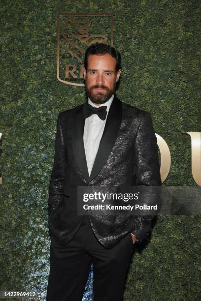 Charlie Carrick attends the RBC Hosted "Alice, Darling" Cocktail Party At RBC House Toronto International Film Festival 2022 on September 11, 2022 in...