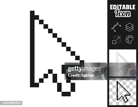Cursor. Icon for design. Easily editable Cursor. Icon for design. Easily editable