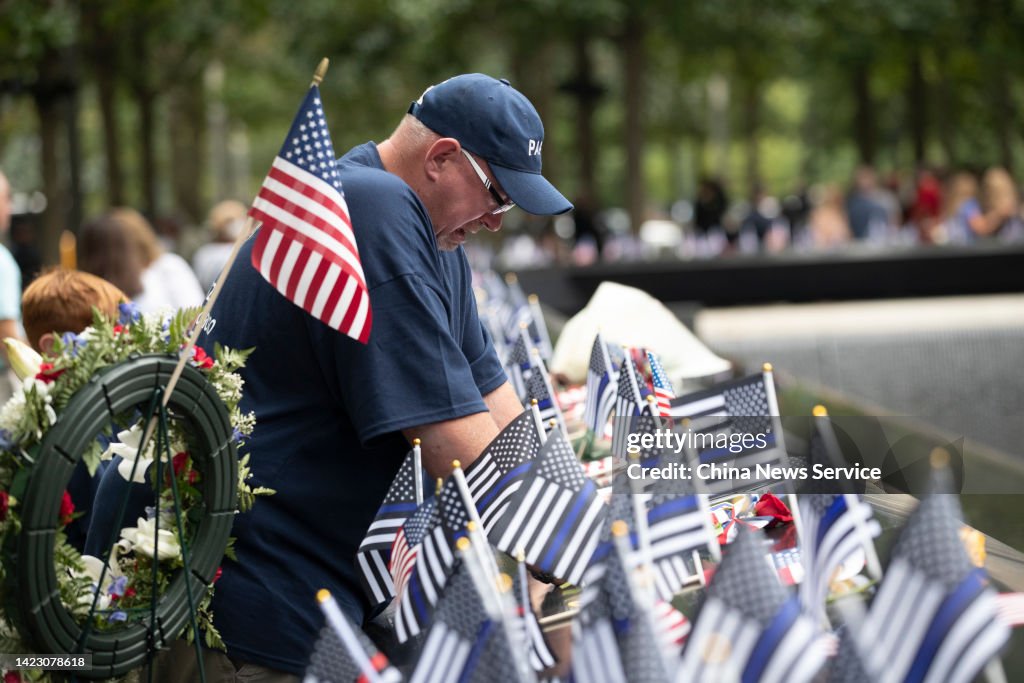New York City Marks The 21st Anniversary Of The September 11 Terror Attacks