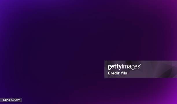 ilustrações de stock, clip art, desenhos animados e ícones de dark purple edge  glow modern gradient abstract blend background - aurora borealis