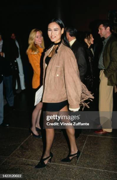 Tia Carrere attends the 'Article 99' West Hollywood Premiere at Directors Guild Theatre in West Hollywood, California, United States, 4th February...