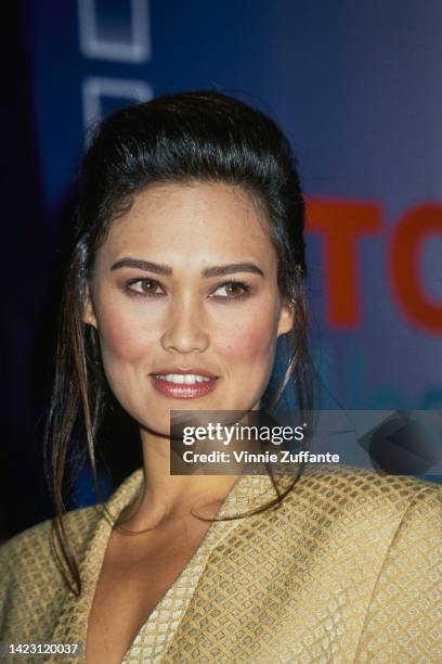 Tia Carrera at the 1994 ShoWest in Las Vegas, Nevada, United States, 7th November 1994.