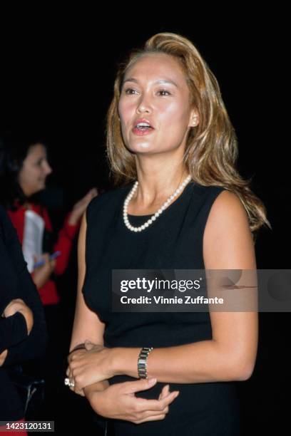 Tia Carrere attends the 'Ronin' Beverly Hills Premiere held at Academy Theatre in Beverly Hills., California, United States, 23rd September 1998.